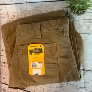 Carhartt NWT loose fit canvas utility work pants Farm Ranch Men’s Size 38x34 Reg